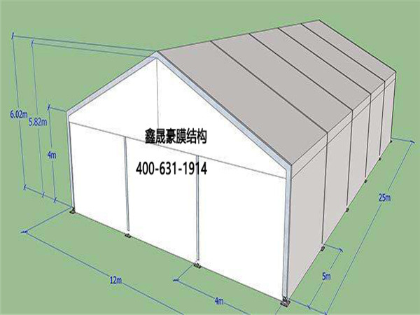 工业仓库膜结构篷房