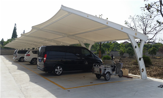 膜结构停车棚 膜结构停车棚