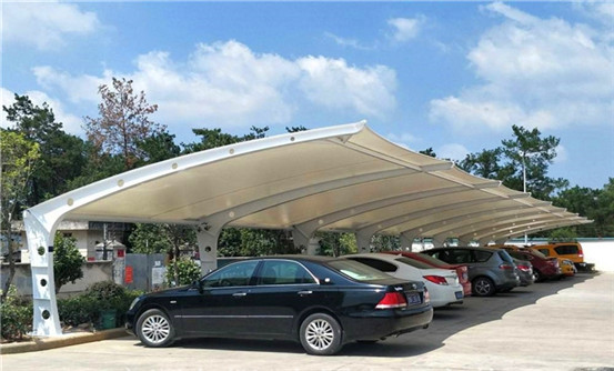 膜结构停车棚 膜结构停车棚
