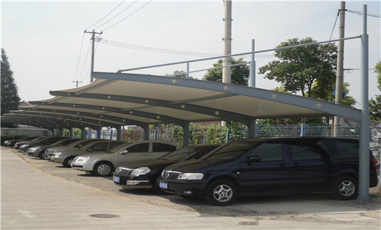 膜结构停车棚 膜结构停车棚
