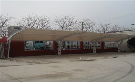 膜结构停车棚 膜结构停车棚