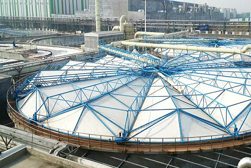 反吊膜结构密封除臭罩 反吊膜结构密封除臭罩